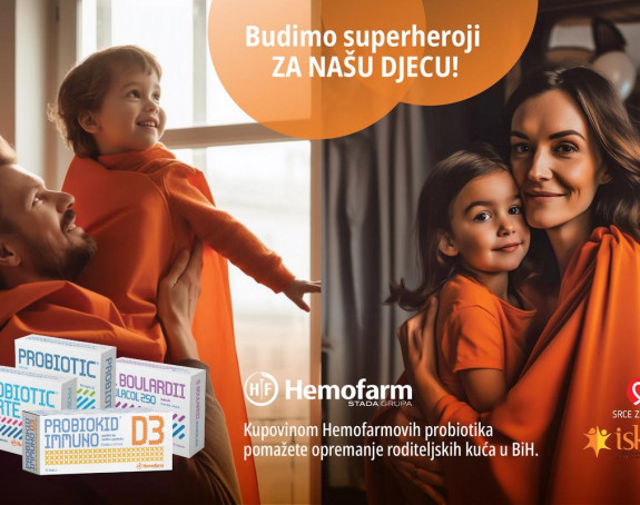 Hemofarm pokrenuo akciju pomoći: Kreni od sebe