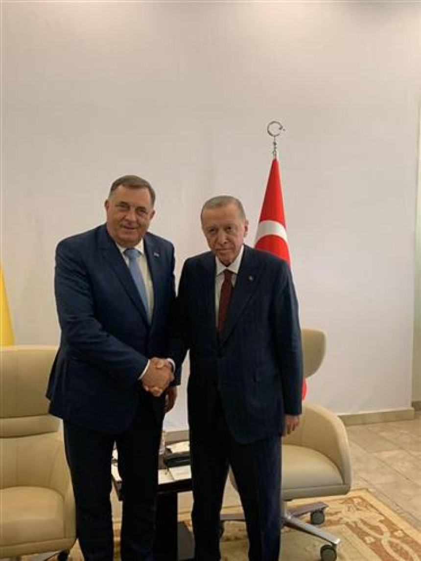 Додик задовољан: Ердоган долази у Бањалуку