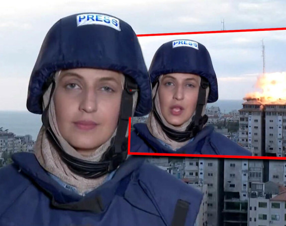 Zastrašujuća scena: Eksplozija u programu uživo