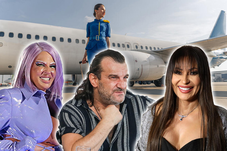 Stjuardesa otkriva kako se srpska estrada ponaša u avionu!?