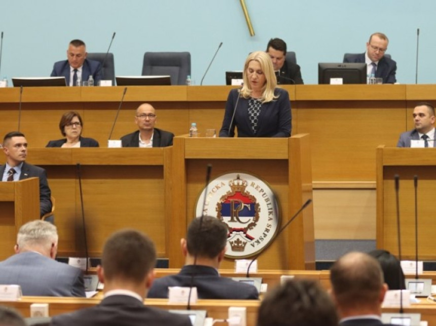 Željka Cvijanović traži podršku u Skupštini Srpske