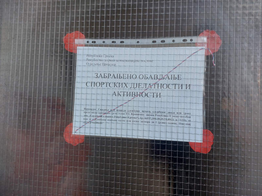 Бициклистичком клубу забрањено бављење спортом 
