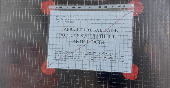 Бициклистичком клубу забрањено бављење спортом