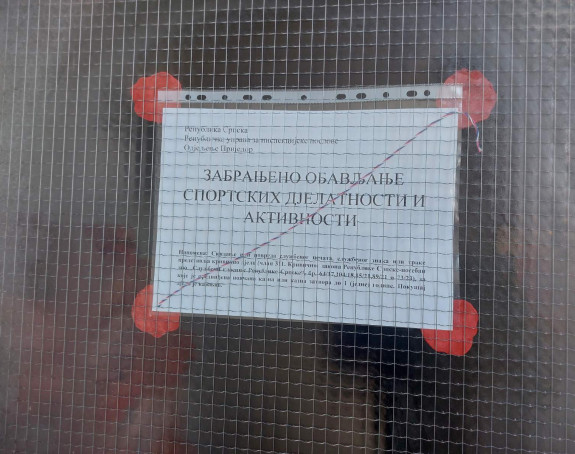 Бициклистичком клубу забрањено бављење спортом 