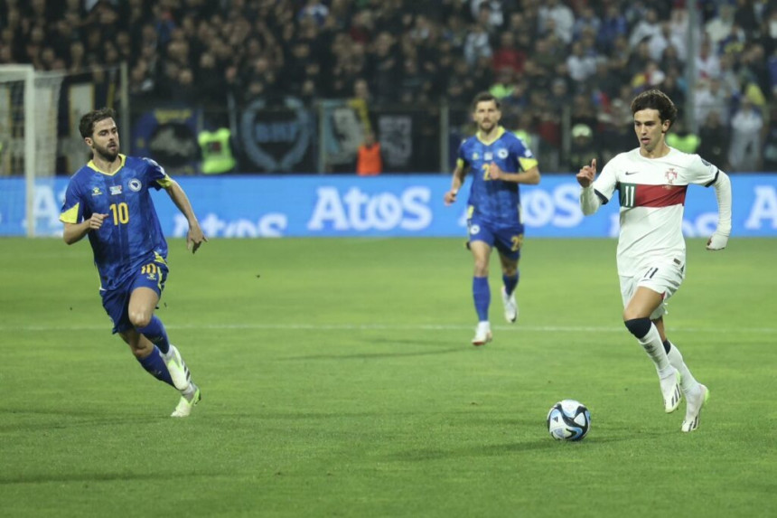 BiH poražena od Portugala, nema plasmana EP 2024.