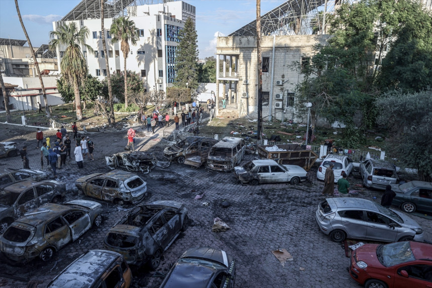 Optužbe: Hamas tvrdi da je Izrael gađao bolnicu
