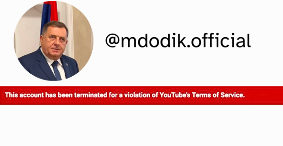 Dodiku ugašen Youtube kanal - kršio uslove