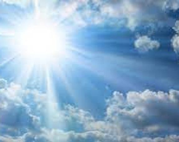 Tokom dana toplije vrijeme uz jak južni vjetar