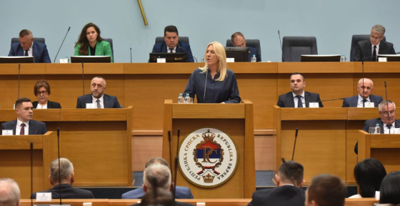 Narodna skupština RS podržala veto Željke Cvijanović