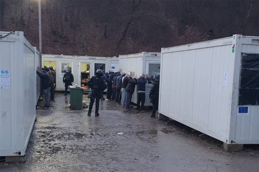 Blažuj: Poznato ko su uhapšeni u prihvatnom centru