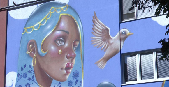 Bijeljina: Novi murali krasiće stambene objekte