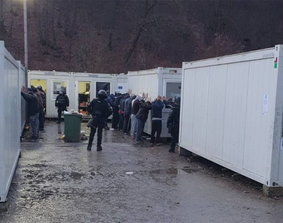 Blažuj: Poznato ko su uhapšeni u prihvatnom centru