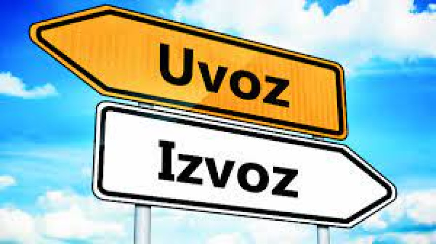 Spoljnotrgovinski deficit BiH skoro pet milijardi KM