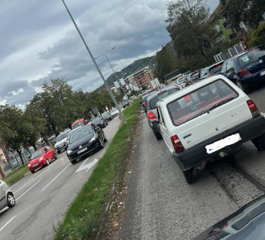 Saobraćajni kolaps na ulicama Banjaluke