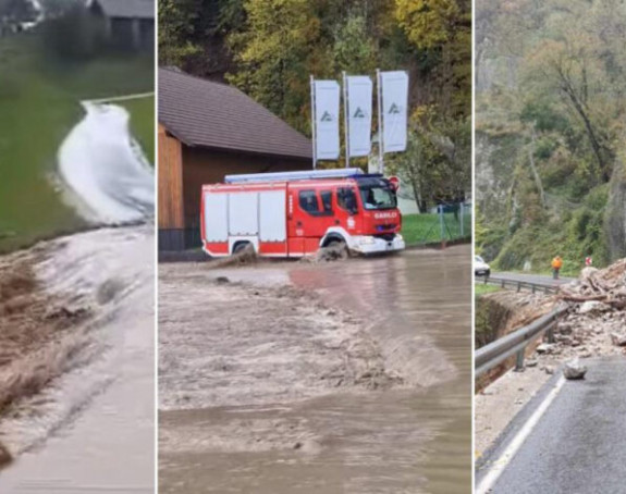 Nevrijeme pogodilo Sloveniju, brojna mjesta odsječena