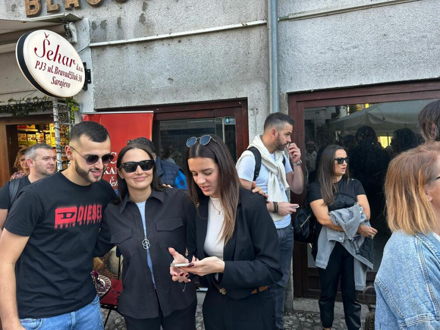 Prija napravila pometnju kada se pojavila u Sarajevu