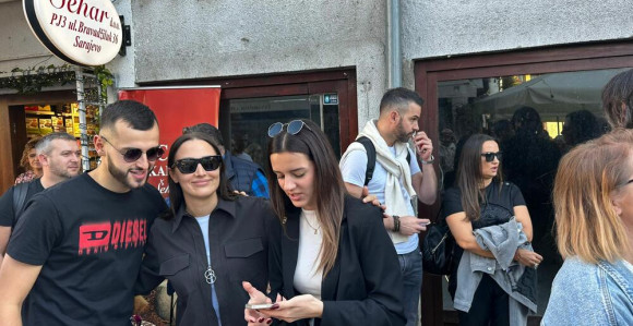 Prija napravila pometnju kada se pojavila u Sarajevu