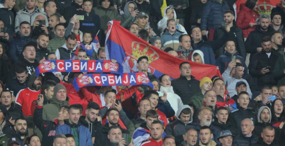 UEFA kazna Srbiji: Bez navijača na meču odluke za EP