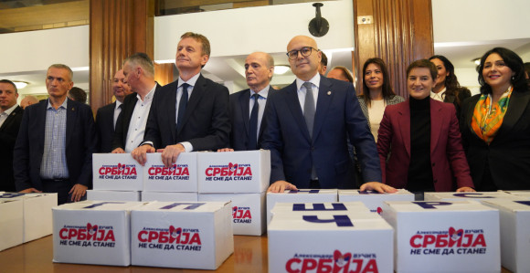 Proglašena izborna lista "AV-Srbija ne smije da stane"