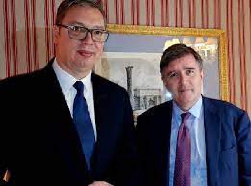 Vučić sa O Brajanom o dijalogu u Briselu i Kosmetu