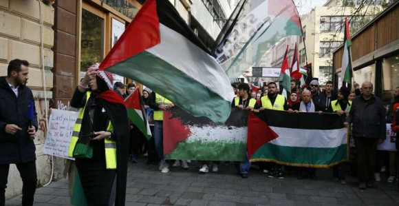 Sarajevo: Protestna šetnja u znak podrške Palestini