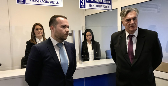 Бањалука: Отворен нови шалтер за регистрацију возила
