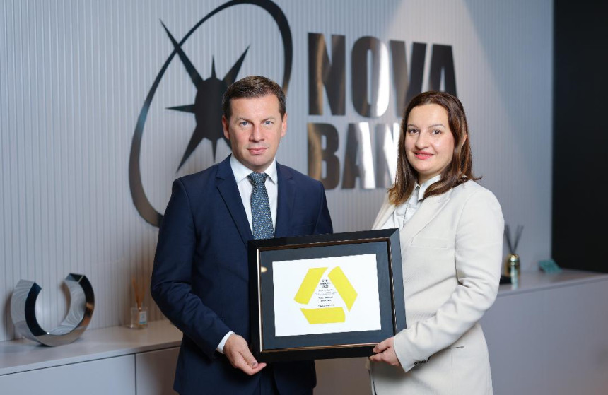 Nova banka dobitnik priznanja STP Award 2022