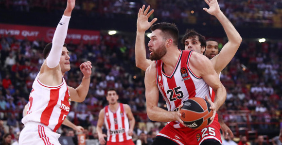 Košarkaši Crvene Zvezde poraženi od Olimpijakosa
