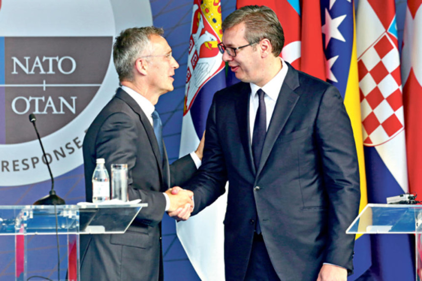 Vučić se danas sastaje sa Stoltenbergom