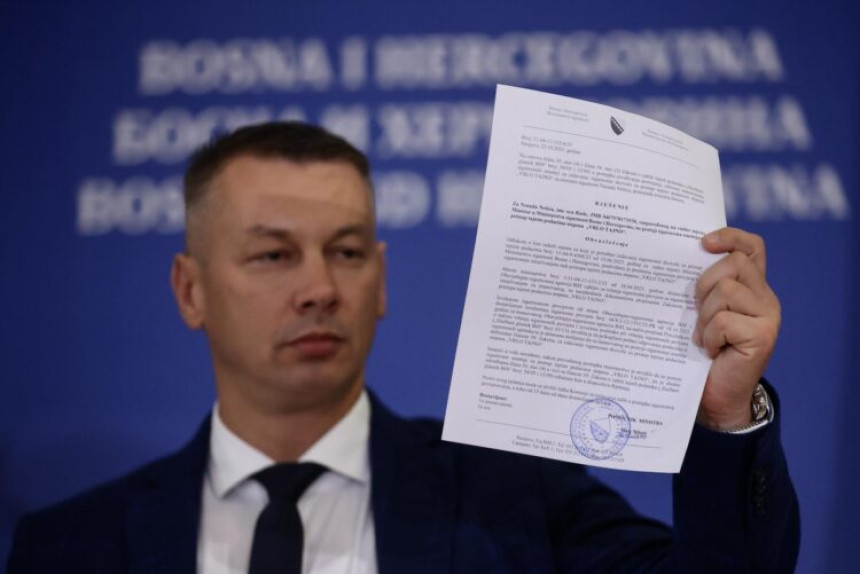 Ministar Nenad Nešić prijavljen Tužilaštvu BiH