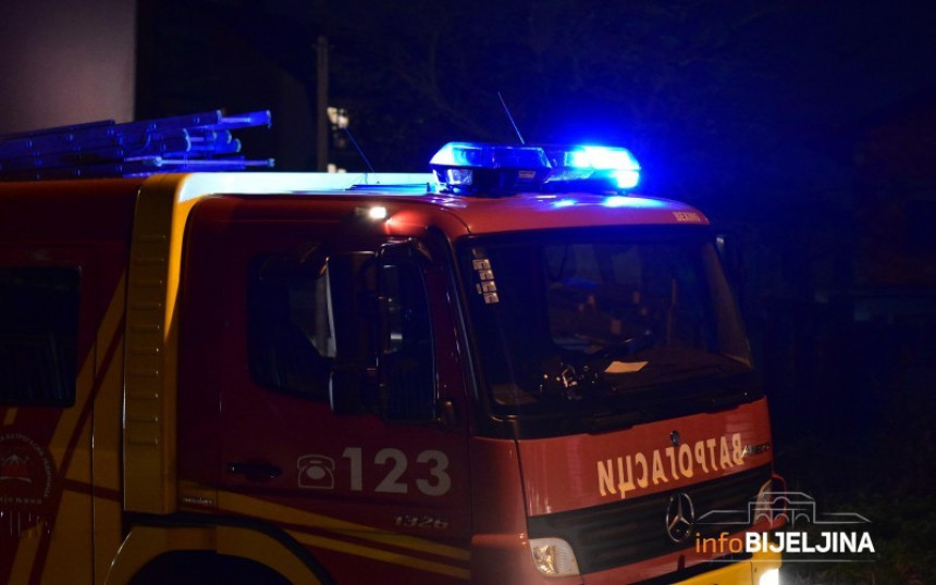 Požar na kući u Gornjoj Čađevici kod Bijeljine