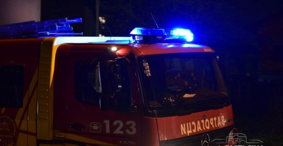 Požar na kući u Gornjoj Čađevici kod Bijeljine