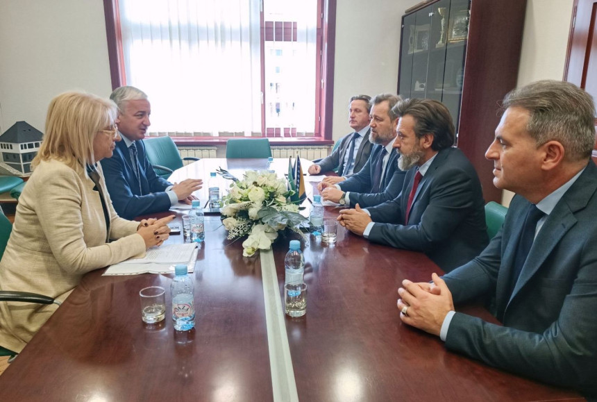 Borenović i Pekić sa predstavnicima NES i SBiH