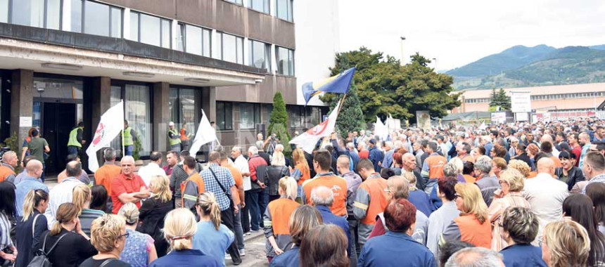 Prekid proizvodnje u "ArcelorMittalu" ugrozio "Željeznice"