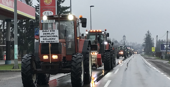 Gradiška: Protest poljoprivrednika zbog zemljišta