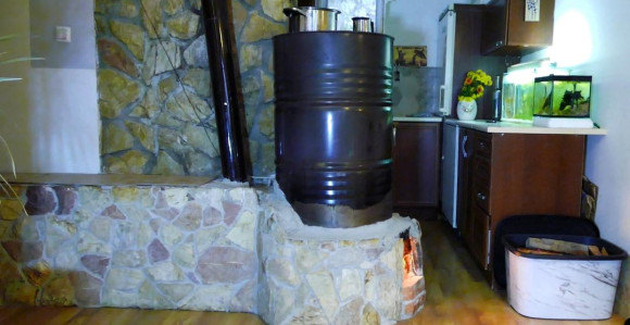 Raketna peć grije cijelu kuću