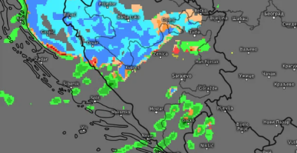 Temperature u BiH će večeras pasti i za 20 stepeni