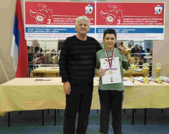 Đorđe Lukić šahovski šampion Republike Srpske