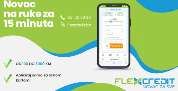 Brza finansijska rješenja kompanije FlexCredit na dohvat ruke, a od sada i uz 0% kamate!