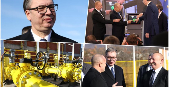 Пуштен у рад Гасни интерконектор Србија-Бугарска