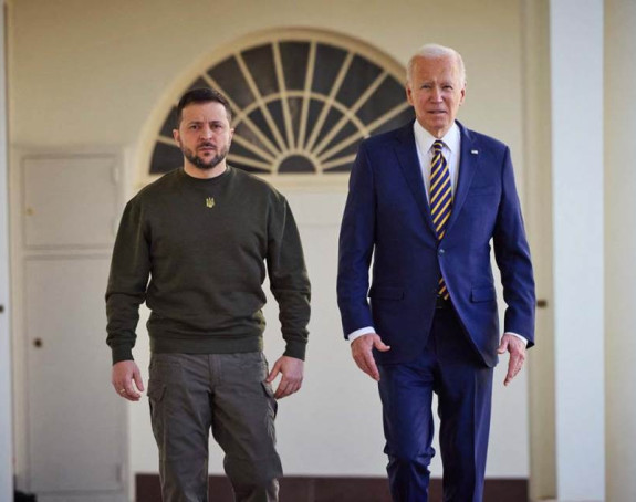 Зеленски допутовао у Вашингтон - тема војна помоћ