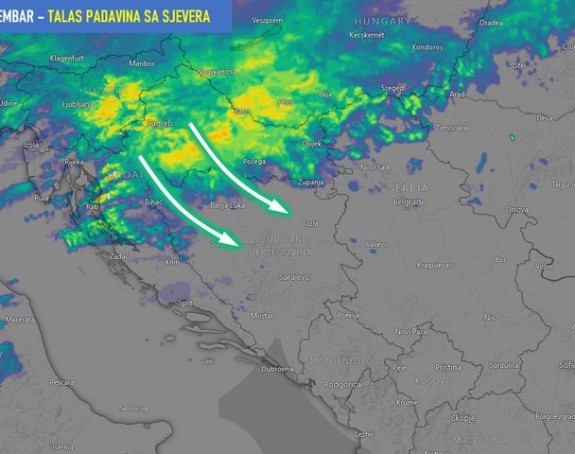 Temperatura sutra pada, najavljene obilne padavine