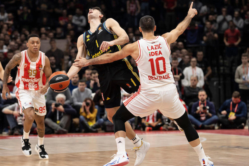 Košarkaši Zvezde zablistali u Areni, poražena Alba