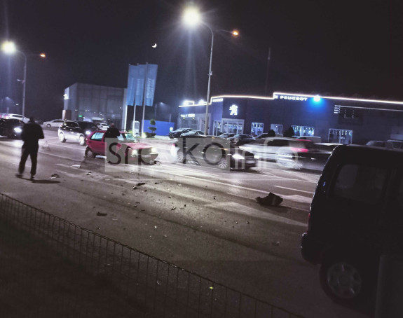 Banjaluka: Sudar dva automobila na Zapadnom tranzitu