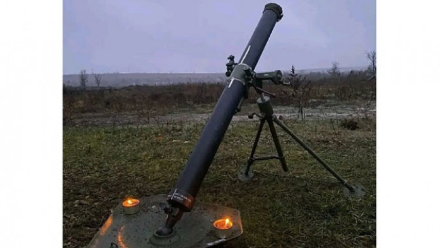Minobacač bh. proizvodnje kod vojske Ukrajine