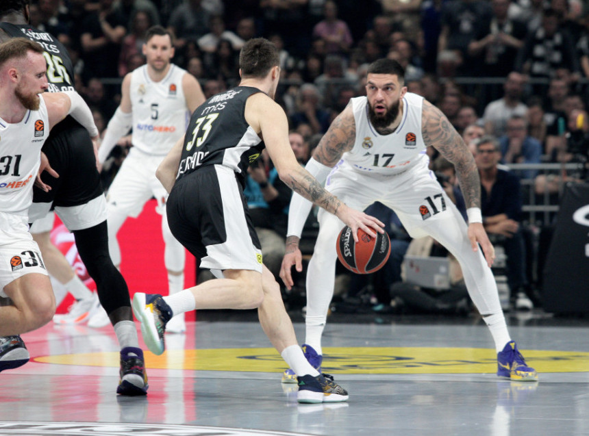 Košarkaši Reala ubjedljivo savladali Partizan