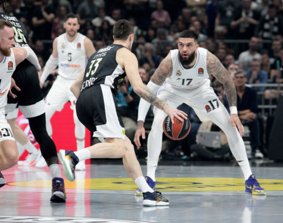 Košarkaši Reala ubjedljivo savladali Partizan