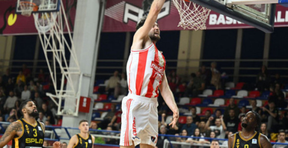 Crvena zvezda pobijedila Split u 13. kolu ABA lige