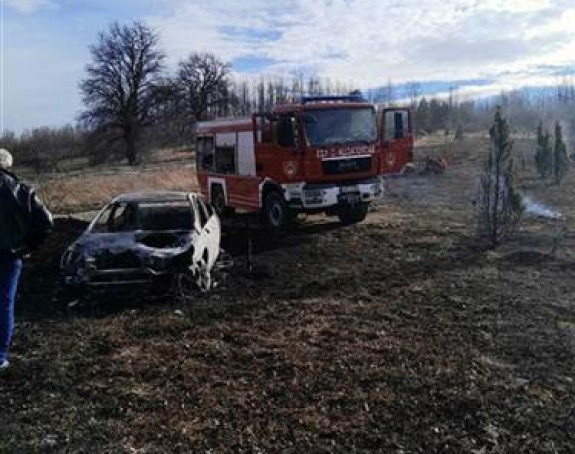 Izgorjela dva vozila u selu Bačići kod Milića