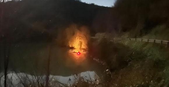 Vozač povrijeđen prilikom slijetanja u rijeku Vrbas